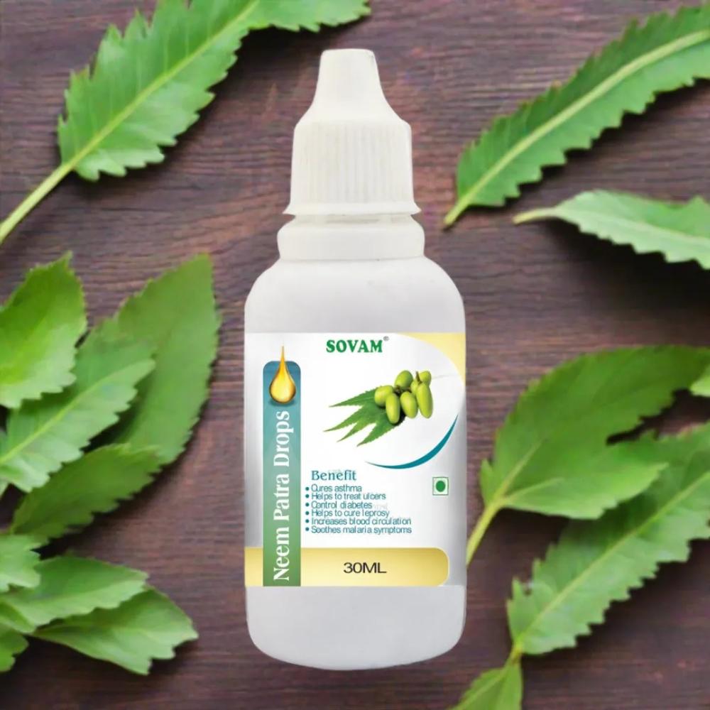 Sovam Neem Patra Drop 30 Ml - Age Group: Suitable For All Ages