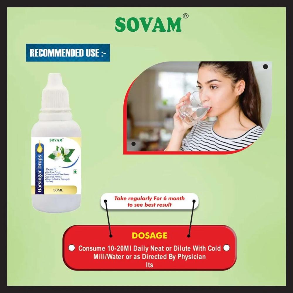 Sovam Harshringar Drop 30 Ml - Age Group: Suitable For All Ages
