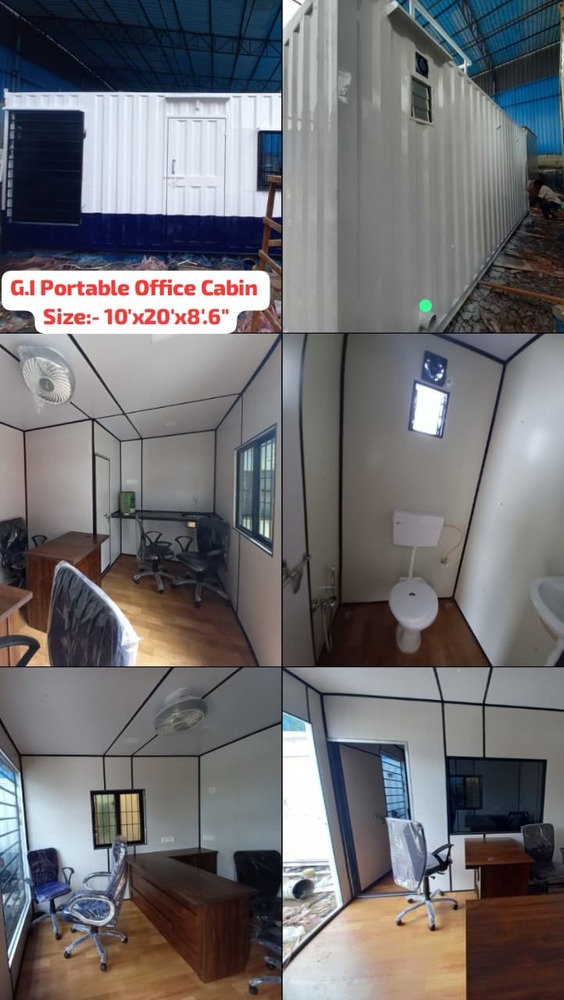 Gi Porta Cabin - Color: White