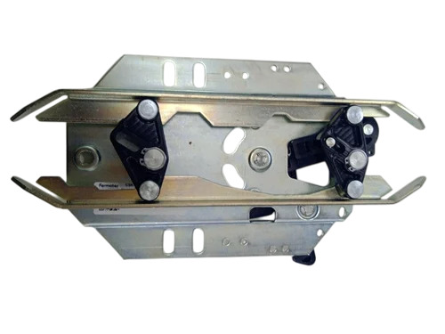 Premium Elevator Left Door Coupler - Color: Silver