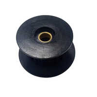 Fermator Elevator Cylindrical Shaft Induction Motor Pulley - Color: Black