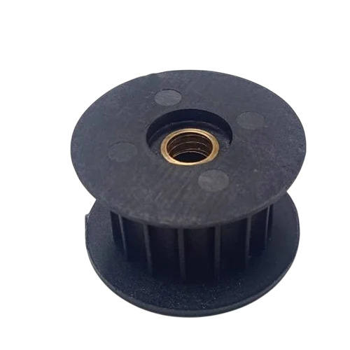 Elevator Pm Motor Pulley - Color: Black
