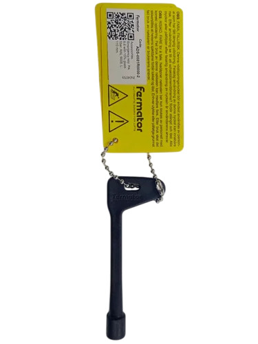 Fermator Elevator Emergency Door Key - Color: Black