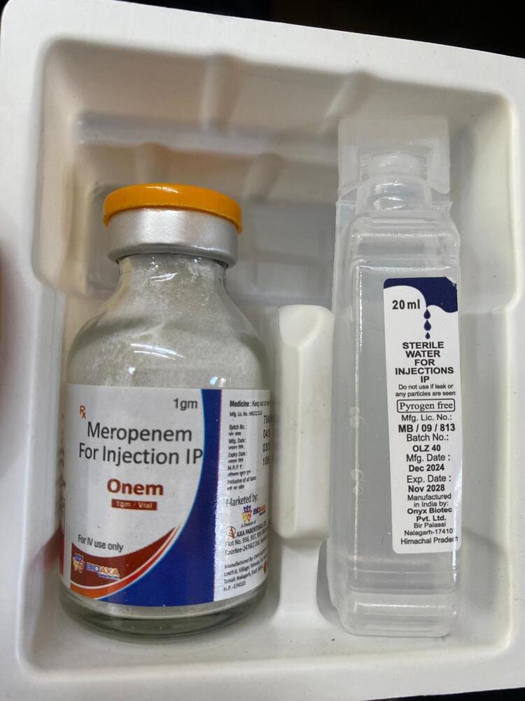 Meropenem Injection 1gm - Dosage Form: 1