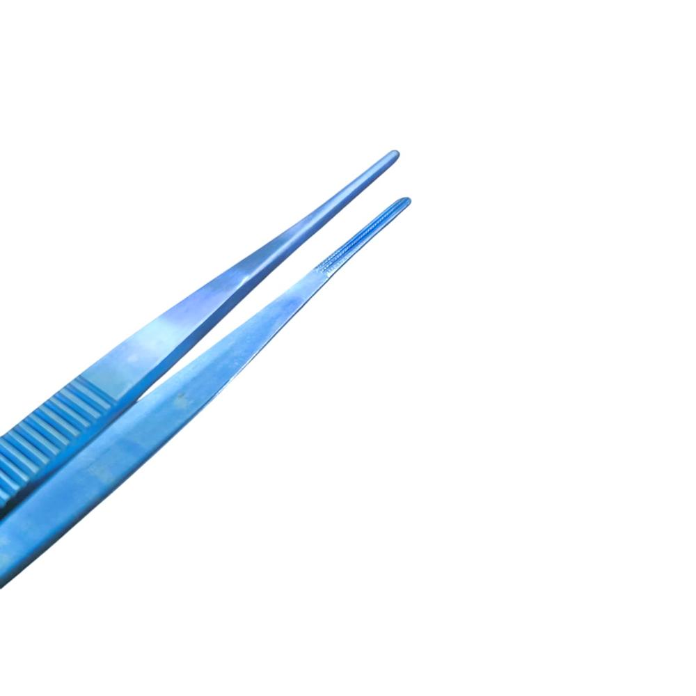 Titanium Debekey Forcep 8inch - Color: Blue