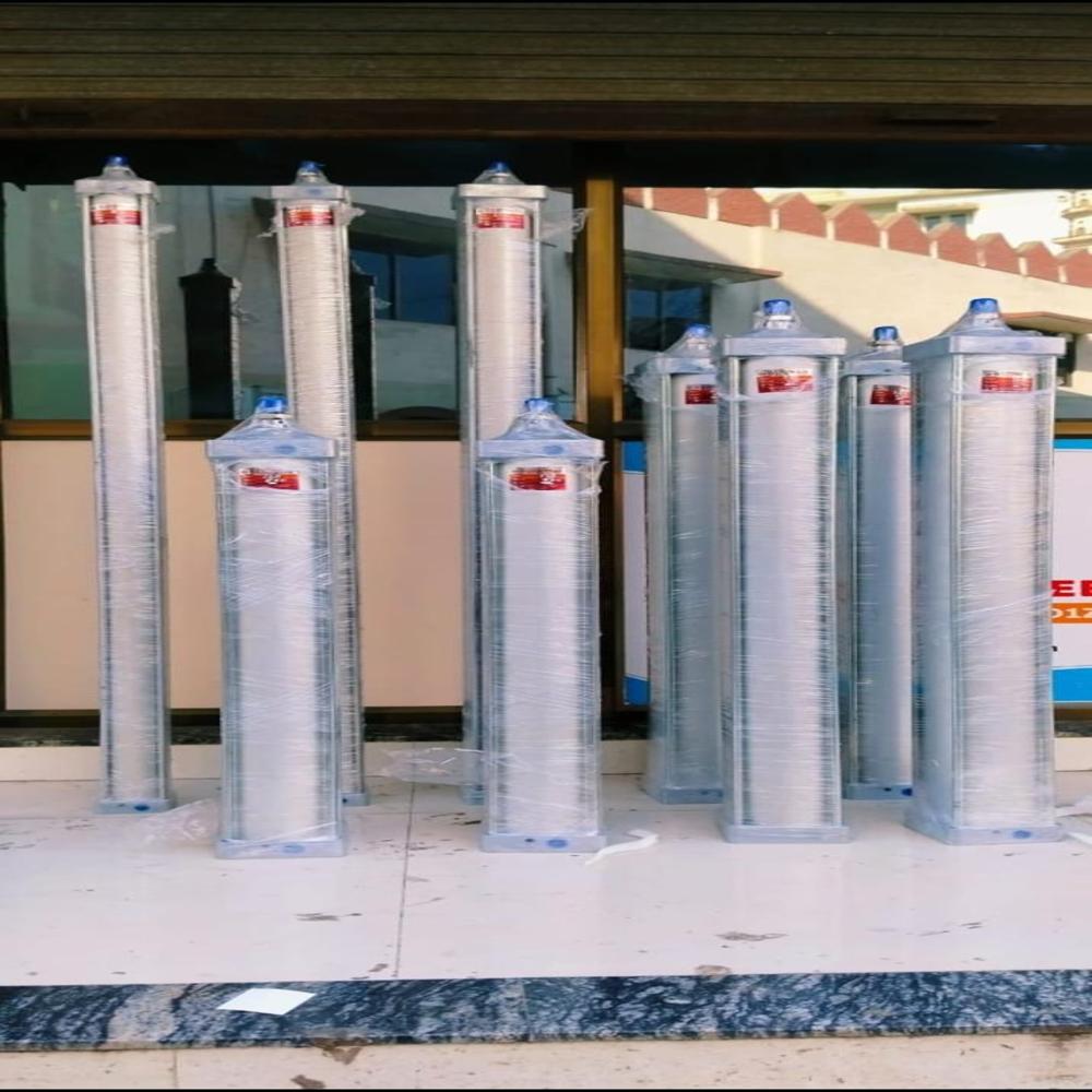 PNEUMATIC CYLINDER - Stainless Steel, Standard Sizes, Silver | Reliable Performance for Industrial Automation and Efficiency