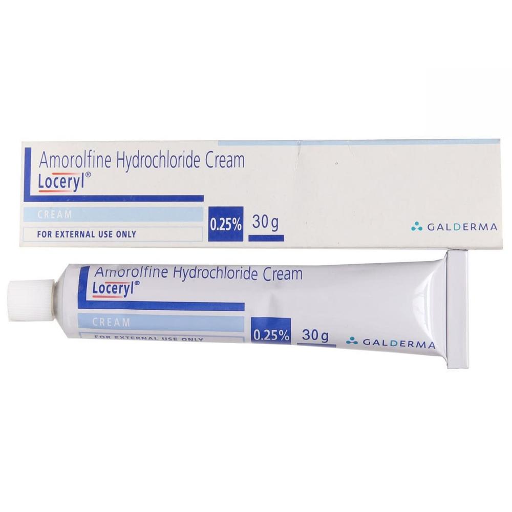 Loceryl Amorolfine-2.5mg 30gm Cream