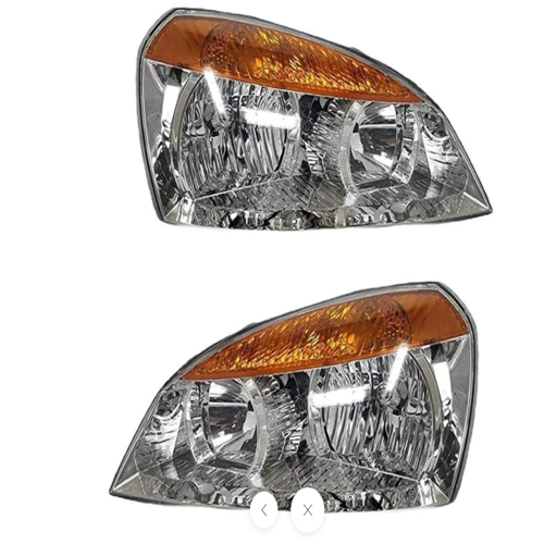K D Halogen Headlight For Tata Indigo, Indigo Marina, Indica 2002-2018 Yellow ( Without Adjustable Motor) - Features: Scratch Resistant