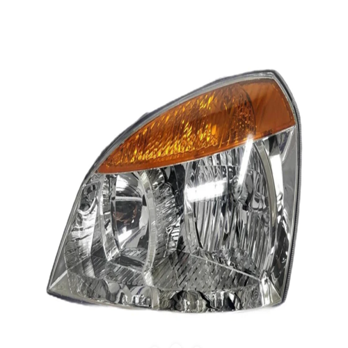 K D Halogen Headlight for TATA INDIGO, INDIGO MARINA, INDICA 2002-2018  YELLOW ( WITHOUT ADJUSTABLE MOTOR)