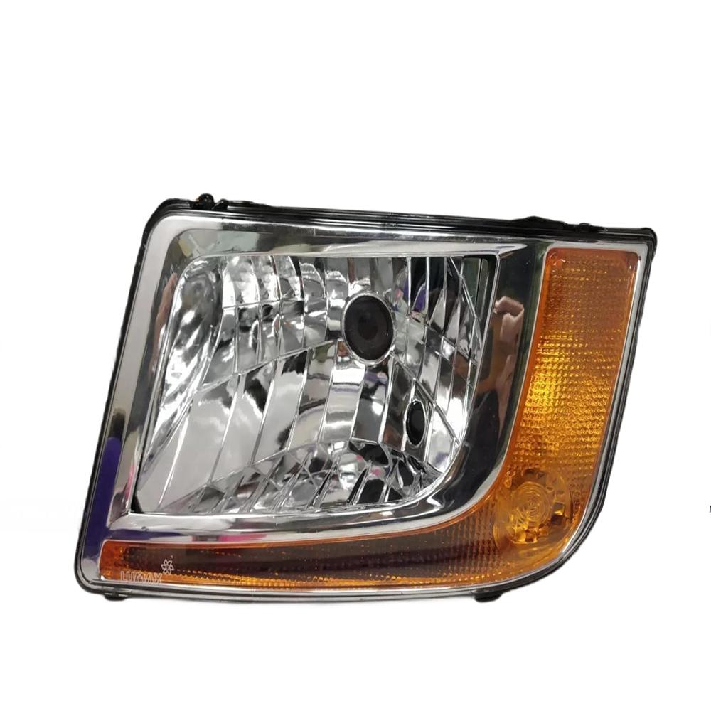 K D Headlight For Ashok Leyland Dost ( Without Adjustable Motor, Halogen) - Body Material: Plastic