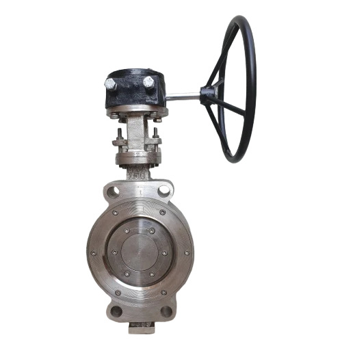 Triple Eccentric Wafer Type Butterfly Valve - Material: Stainless Steel