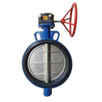 4 Inch Gear Operated Butterfly Valve - Power Source: Hydraulic