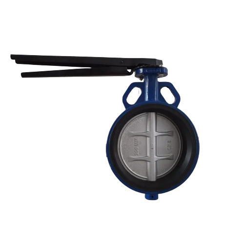 Cement Application Butterfly Valve - Color: Black