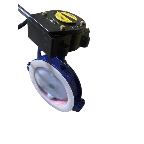 Fep Pfa Lined Butterfly Valve - Material: Stainless Steel