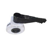Pp Butterfly Valve - Color: White Black