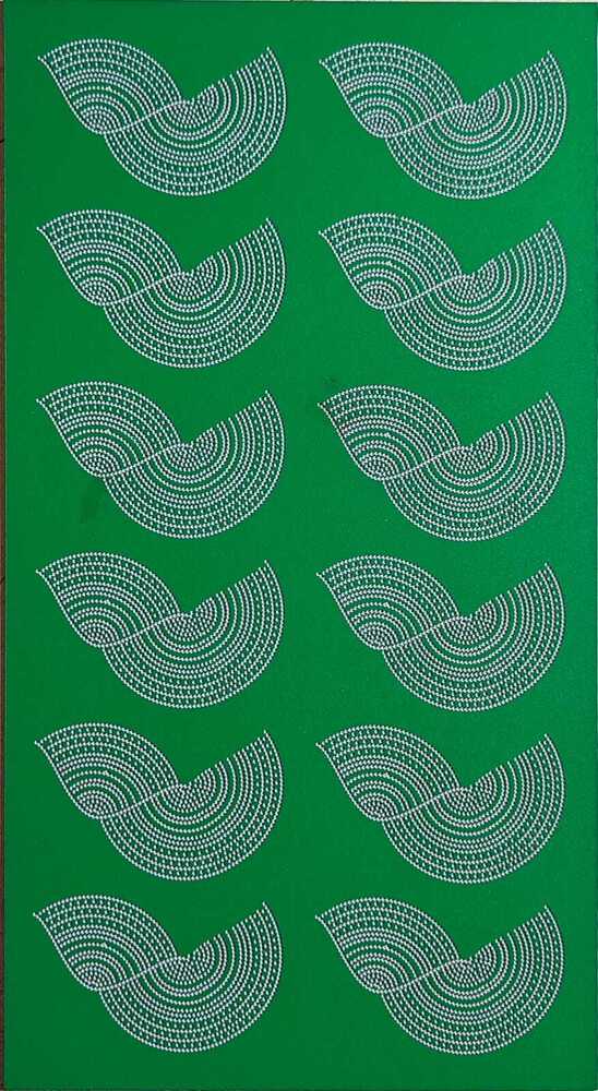 Border Design Jarkan Die Cutting Sheet - Versatile Material For Crafting, Textile, Packaging & Labeling | Ideal For Shapes And Pattern Creation