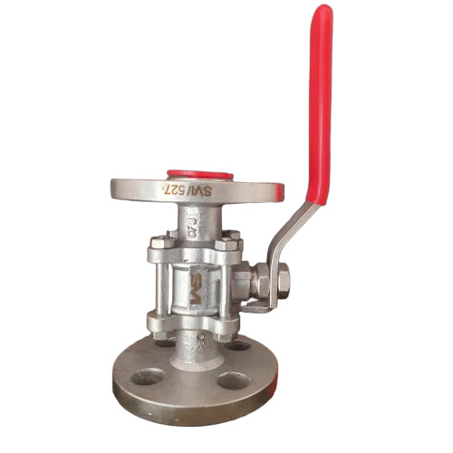 1-2 Inch Manual Ball Valve - Color: Silver