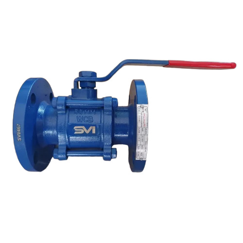 Cast Steel Ball Valve - Color: Blue