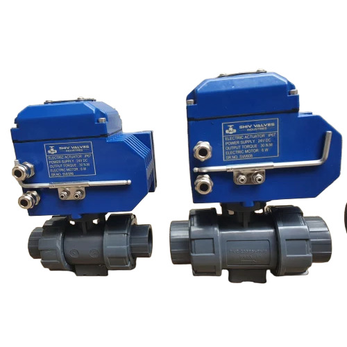 Electric Motorized Ball Valve - Finish: Polished