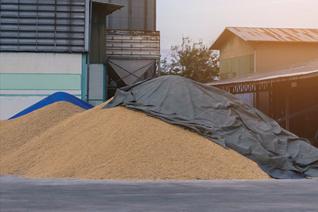 Grain Covers Protect From Rain Dew And Sunlight