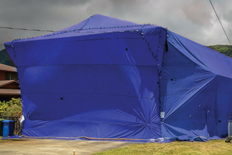 Techpaulin Fumigation Cover - Application: Weather Protection