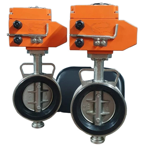 Electrical Actuator Operated Butterfly Valve - Material: Stainless Steel