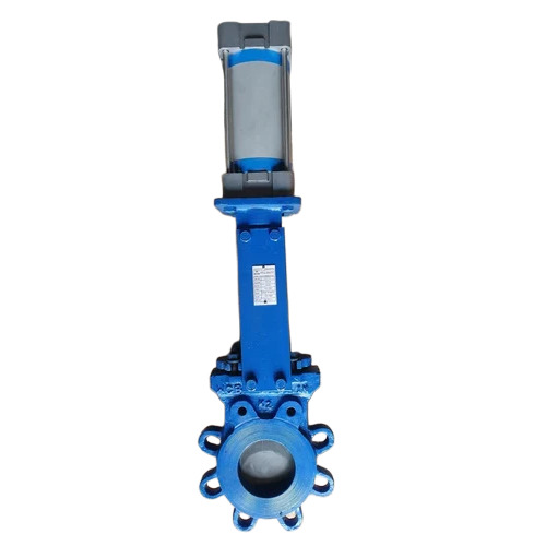 100Mm Pneumatic Knife Gate Valve - Material: Stainless Steel
