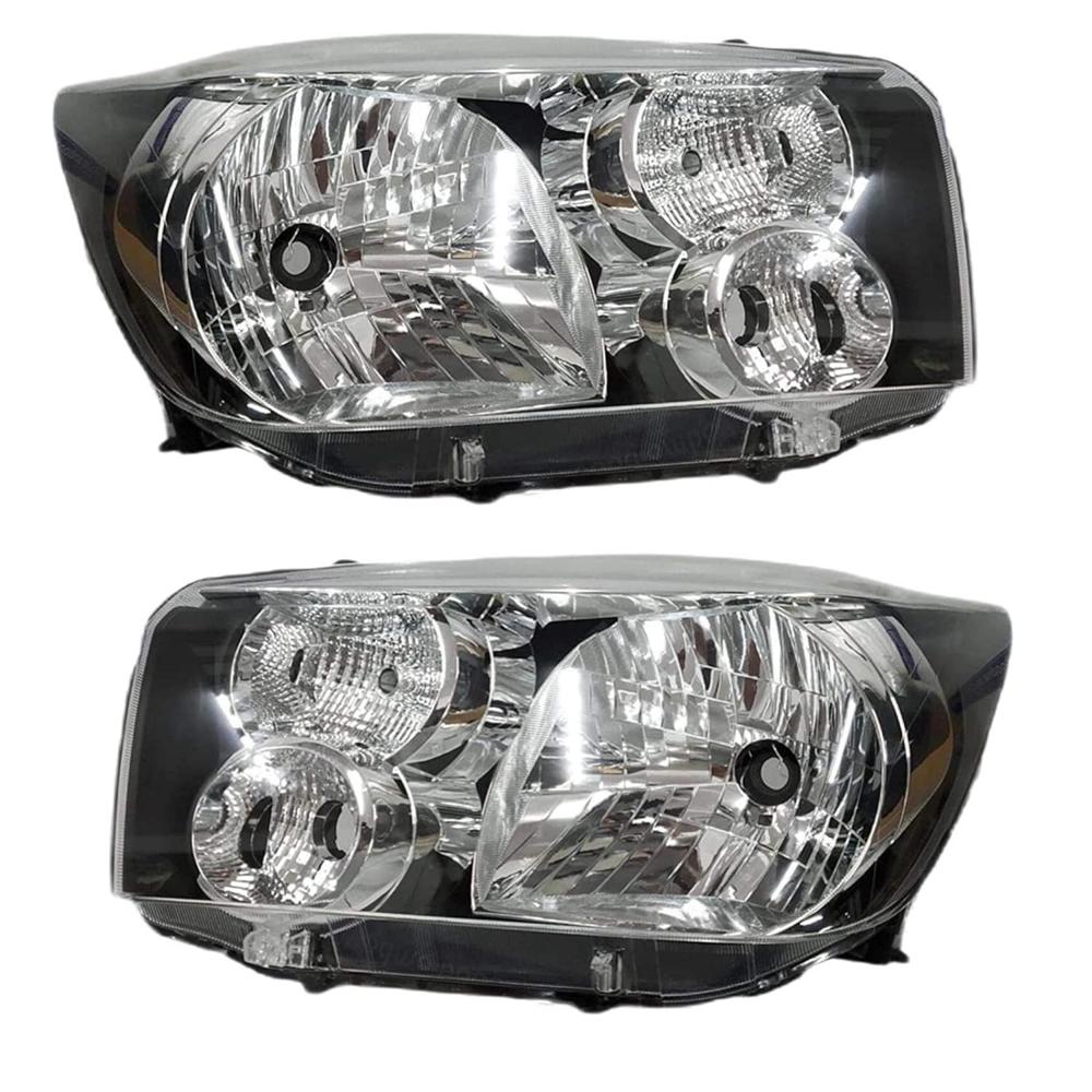 K D Headlight Assembly For Maruti Suzuki Celerio Pair ( Without Adjustable Motor)2013-2021 - Color: Yellow