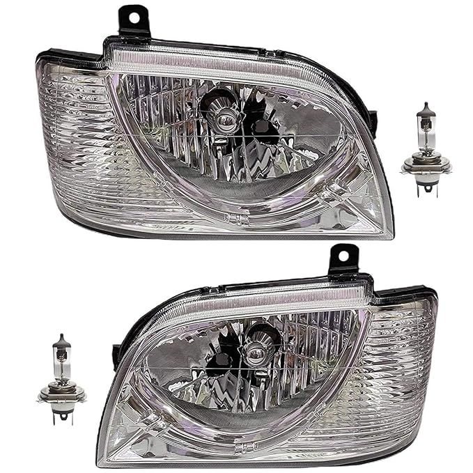 K D Headlight Assembly For Maruti Suzuki Eeco - Color: Yellow