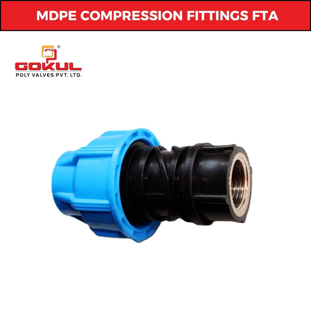 Hdpe Compression Fta - Application: Industrial & Water Line