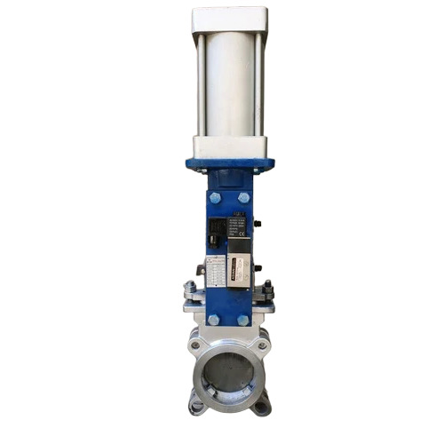 Pneumatic Knife Edge Gate Valve - Material: Stainless Steel