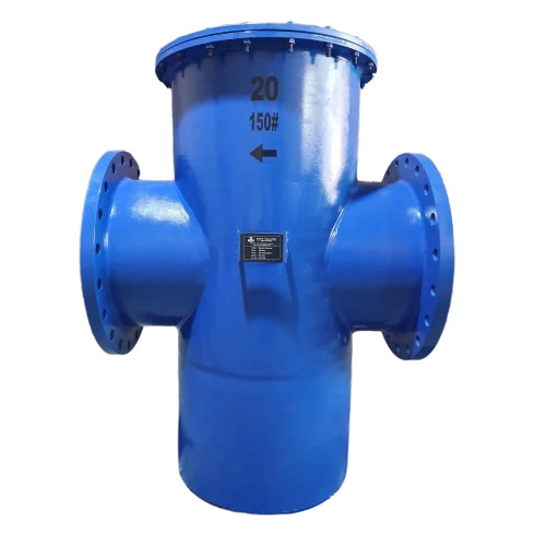 Fabricated Basket Strainer - Color: Blue