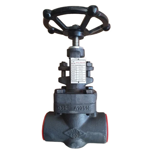 1-2 Inch Forged Steel Globe Valve - Power: Hydraulic