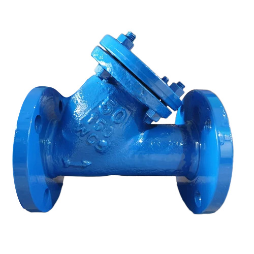 20 Inch Manual Y Type Strainer - Color: Blue