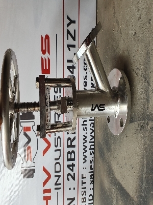 Ss304 Flush Bottom Valve - Color: Silver