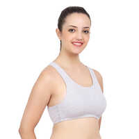 Zimmi Grey Sports Bra