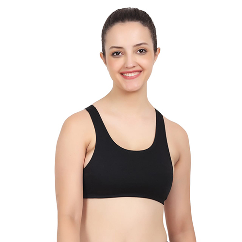 Zimmi Black Sports Bra