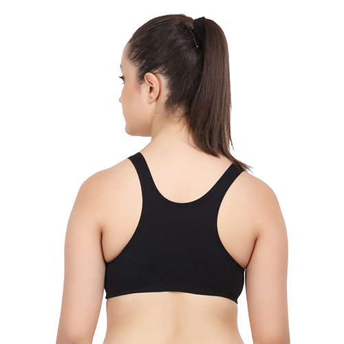 Zimmi Black Sports Bra