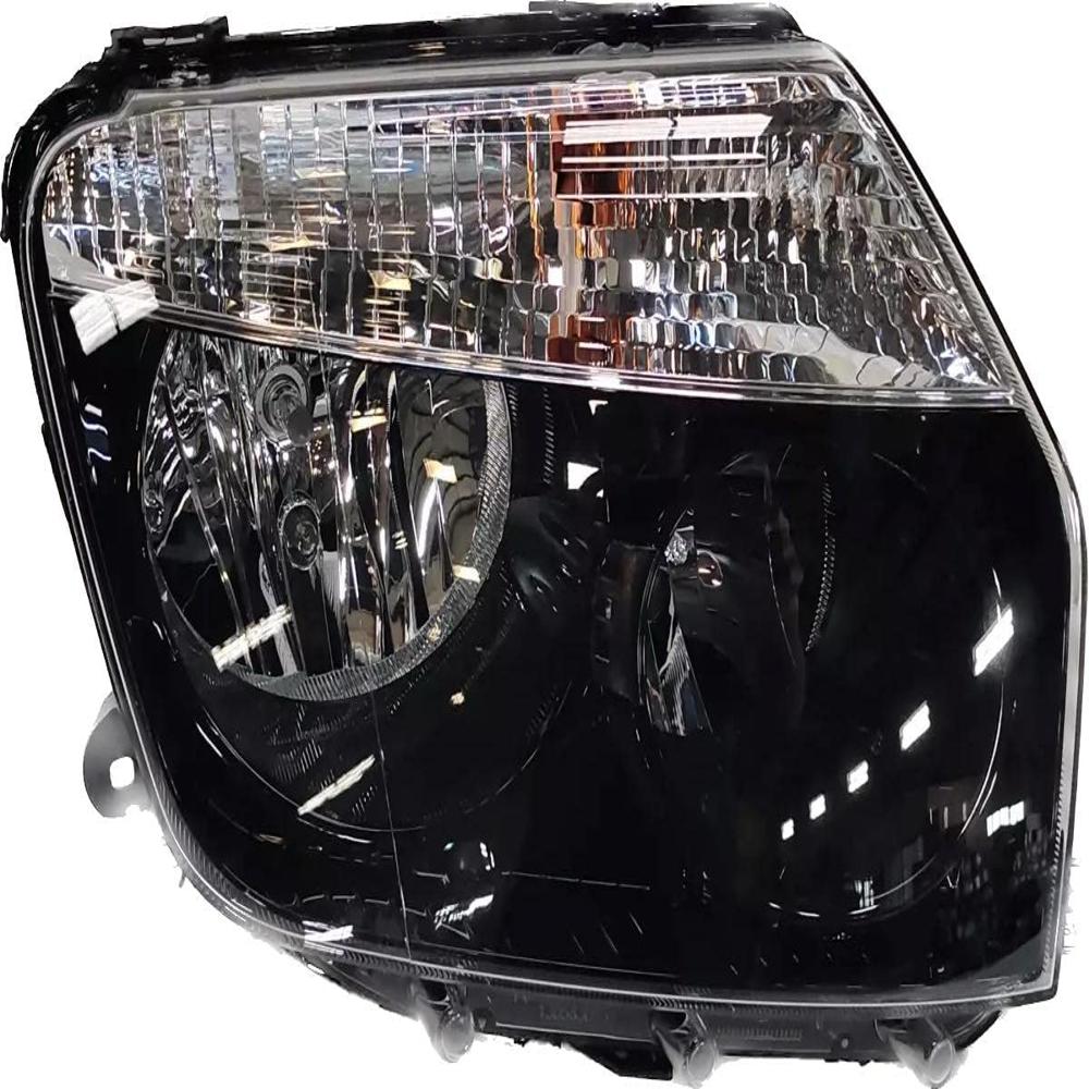 K D Headlight for Renault Duster 85 BLACK ( WITHOUT ADJUSTABLE MOTOR) SMALL BRACKET