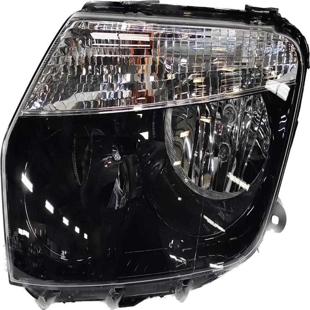 K D Headlight for Renault Duster 85 BLACK ( WITHOUT ADJUSTABLE MOTOR) SMALL BRACKET