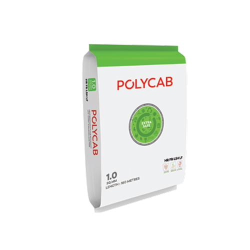 1.0Sqmm Polycab Green Wires - Conductor Material: Copper