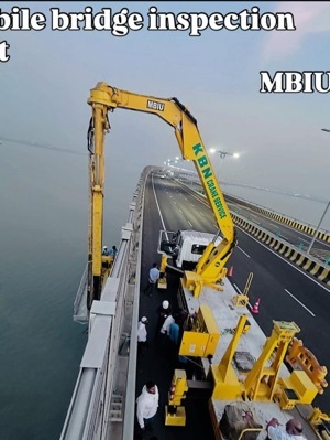 Mobile bridge inspection unit