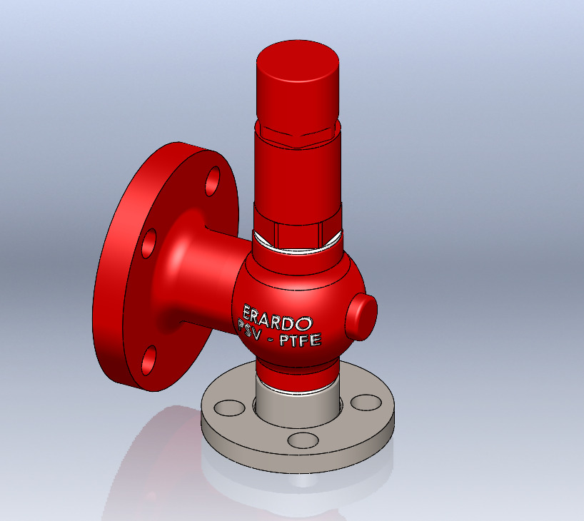 Ptfe Lined Pressure Safety Valve