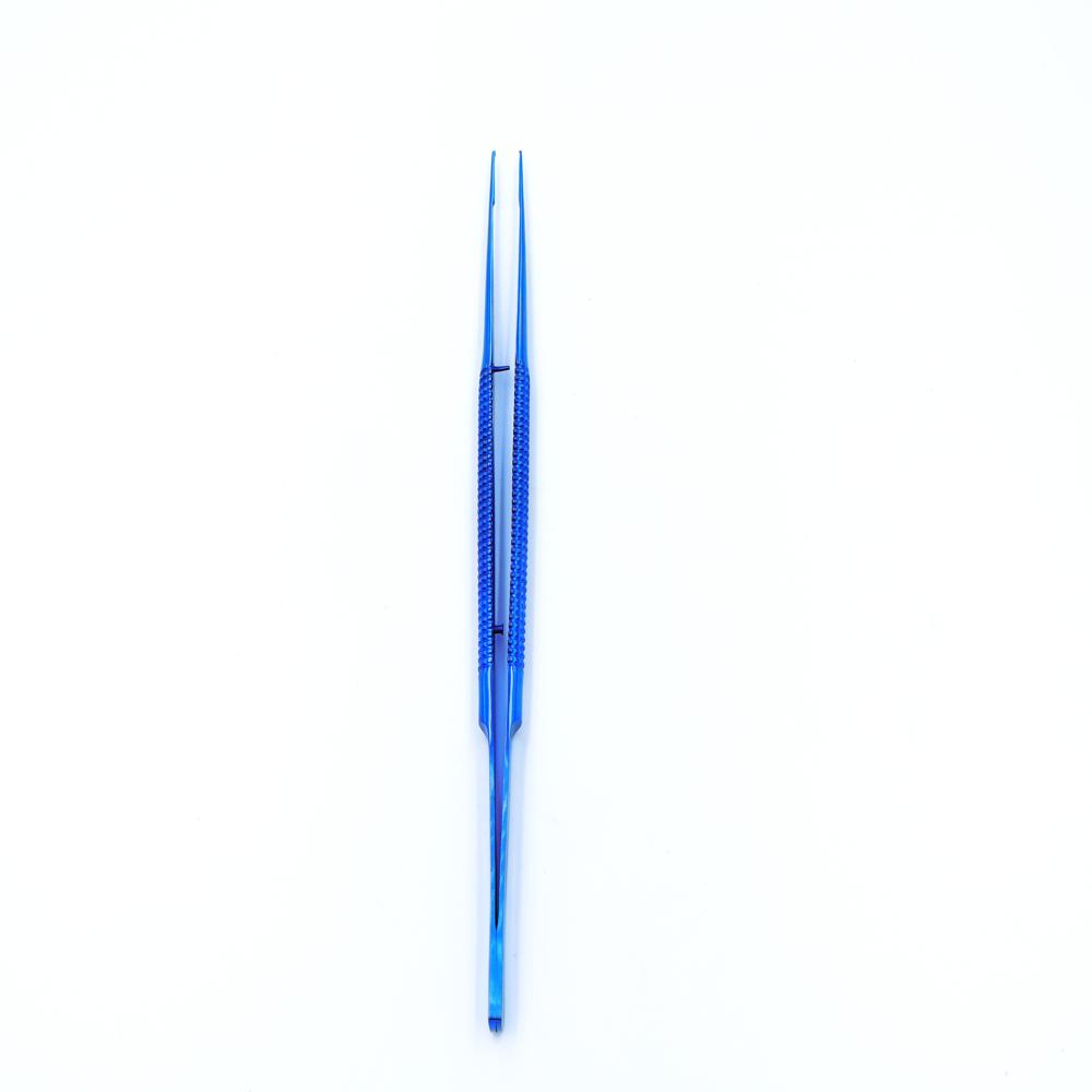 Titanium Micro Forceps Tooth - Color: Blue