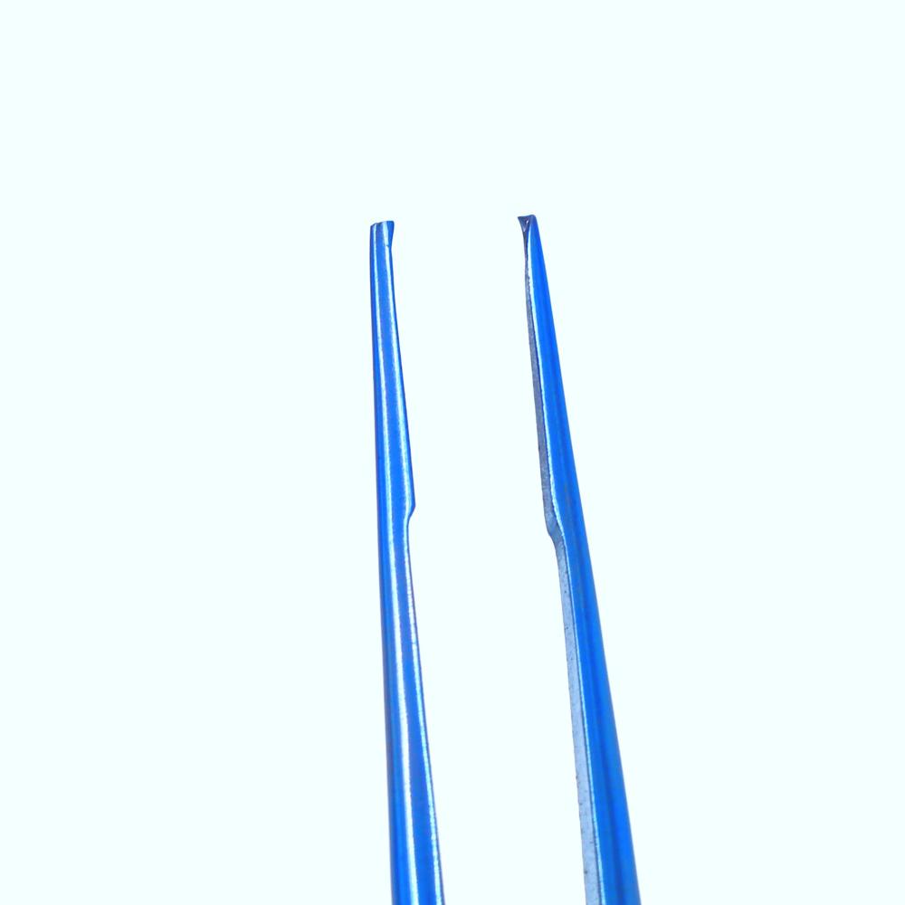 Titanium Micro Forceps Tooth - Color: Blue