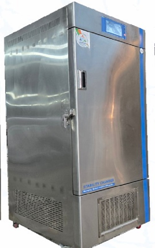 Stability Test Chamber - Color: Silver