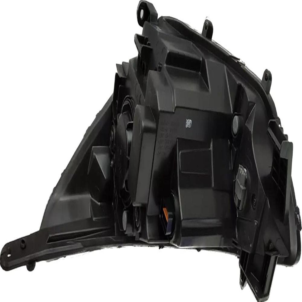 K D Headlight For Hyundai Verna Fluidic 2011-2014 Without Adjustable Motor ( Without Adjustable Motor) - Body Material: Plastic