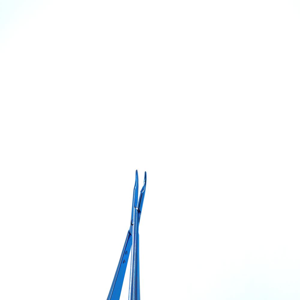 Titanium Needle Holder Barraquer - Color: Blue