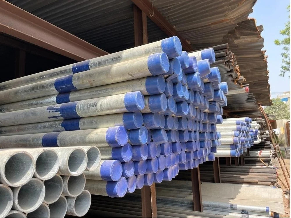 Zinc Coated Gi Pipe - Shape: Round