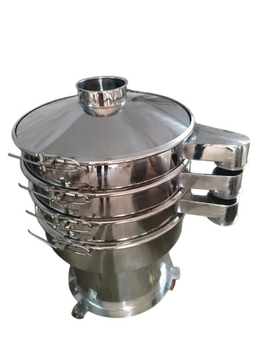 24 Inch Stainless Steel Vibro Sifter Machine - Capacity: 100 Kg/Hr